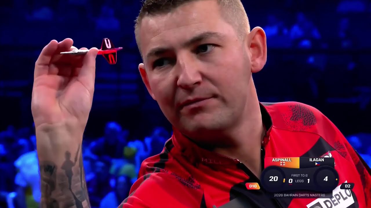 NATHAN ASPINALL VS LOURENCE ILAGAN FULL MATCH 2026 BAHRAIN DARTS MASTERS
