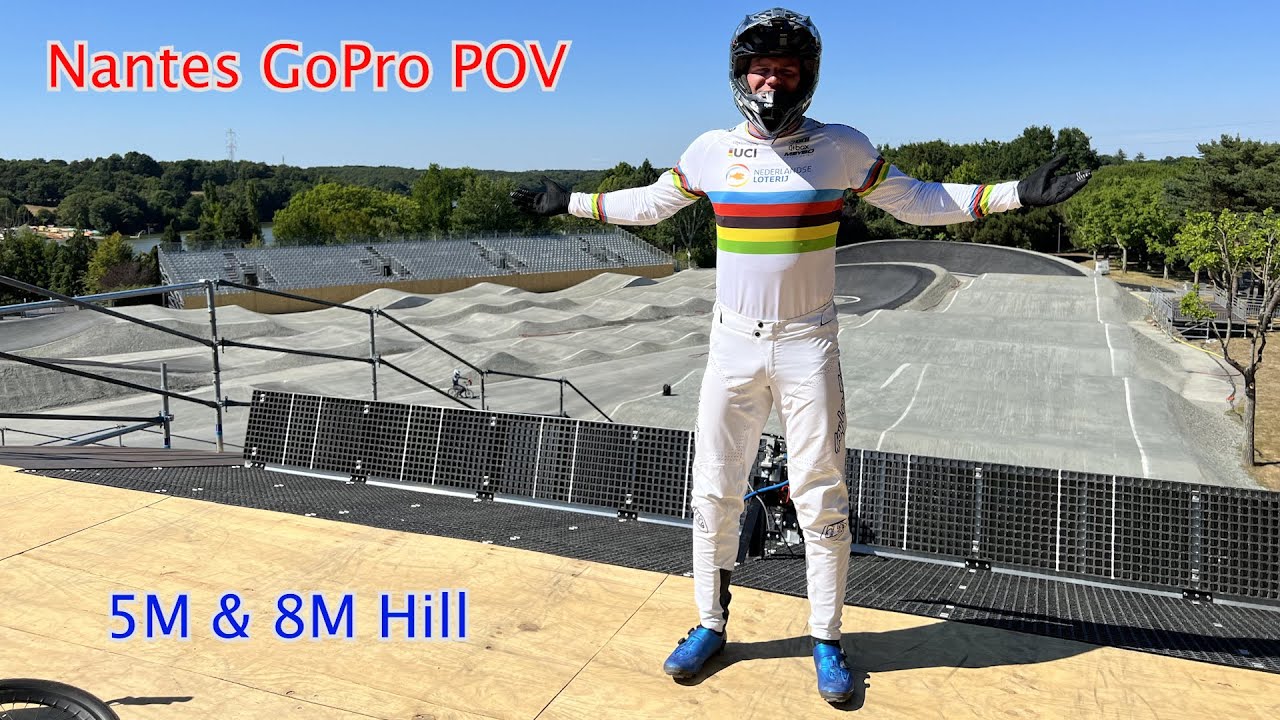 Course Preview of the 2022 UCI BMX Worlds Track in Nantes, France!