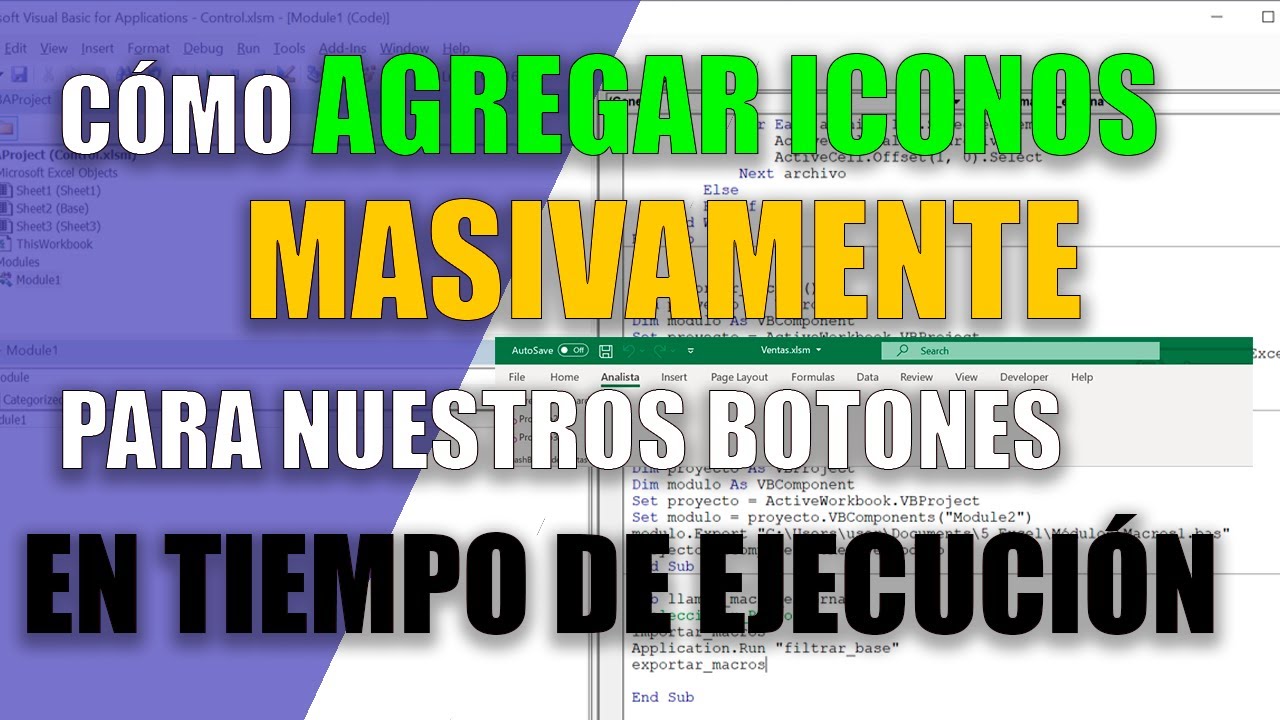 Cómo agregar iconos a la cinta de opciones en tiempo de ejecución