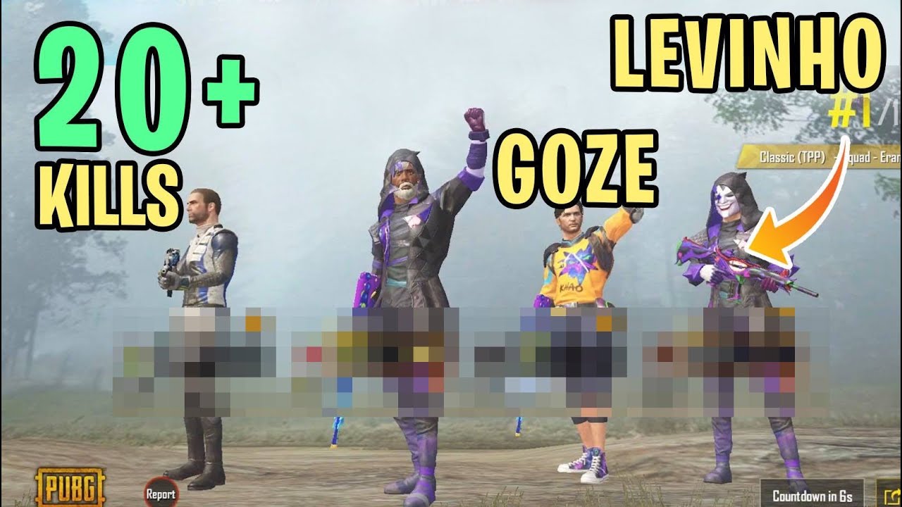 RANKING with LEVINHO & GOZE | PUBG Mobile