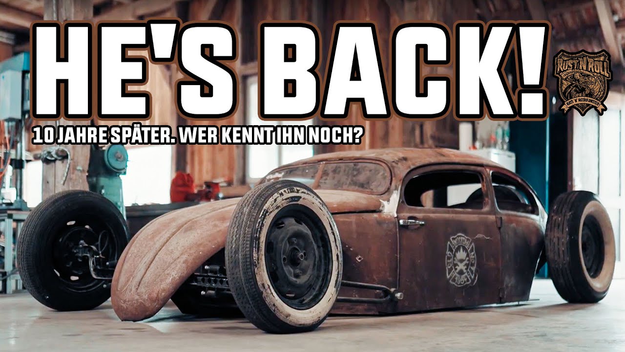 19/23 | Eine Rust'n'Roll Legende ist zurück I Omas alter HotRod VW Käfer I Sourkrauts Sonntagskino