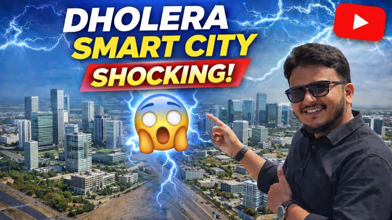 Aaj Hum Log Gay the Dholera Smart City 🌆 #dholerasmartcity #gujarat 