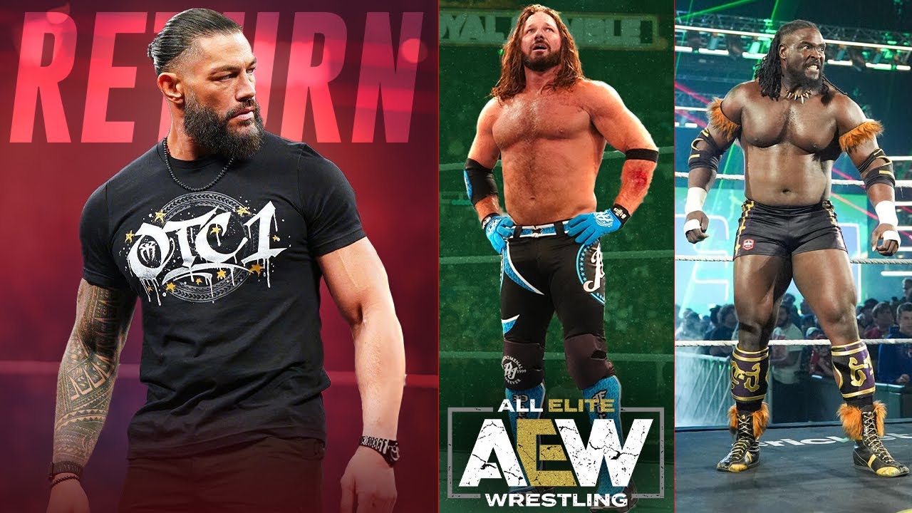 *AB KAB AAEGA ROMAN* Roman Reigns NEXT RETURN DATE! AJ Styles AEW DEBUT? Oba Femi | WWE News