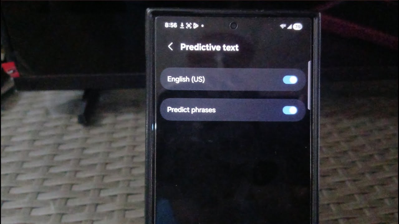How to Turn on Predictive Text on Samsung