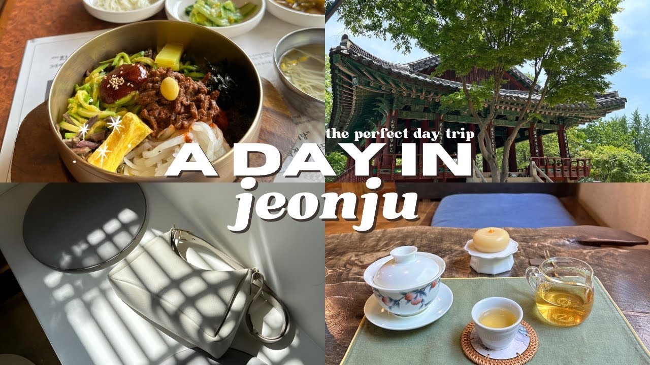 a day in jeonju: best bibimbap & tea house + exploring the hanok village | alone vlog | myn_life_