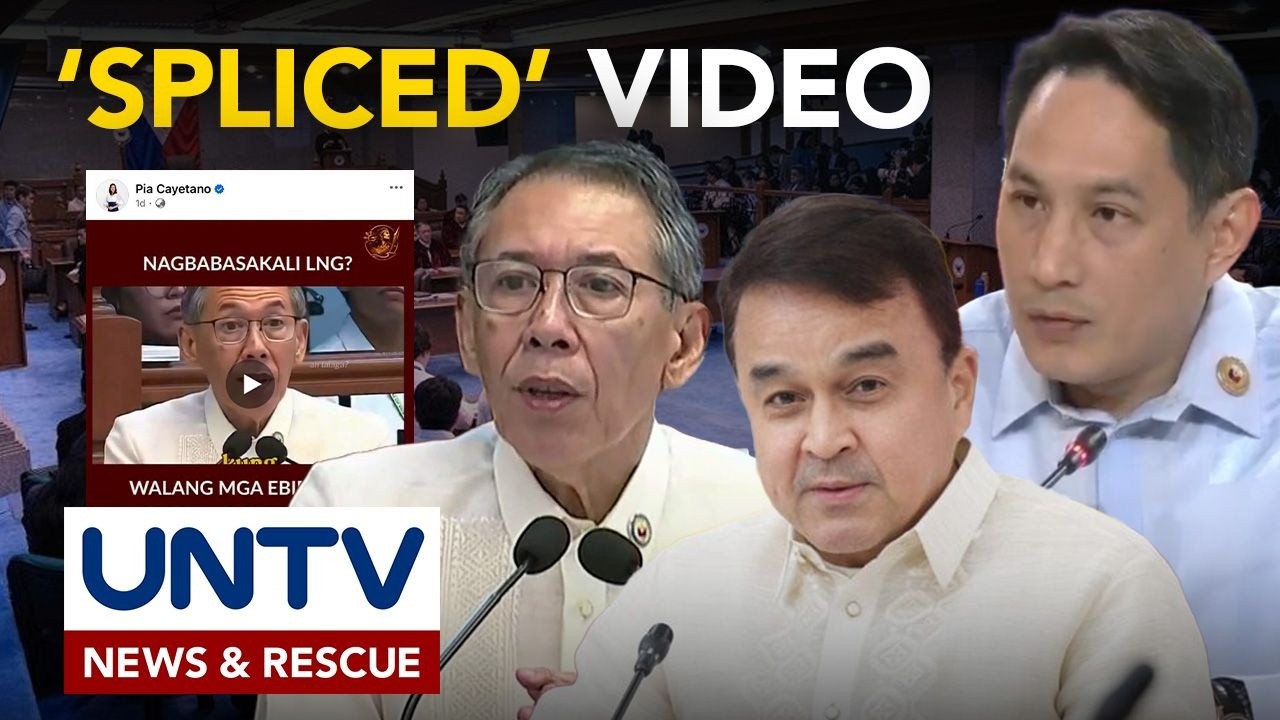House prosecution team, may concern sa video na posted sa social media platform ni Sen. Pia