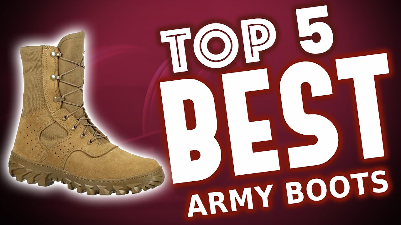 Best Army Boots 2020 [🥇Reviews]