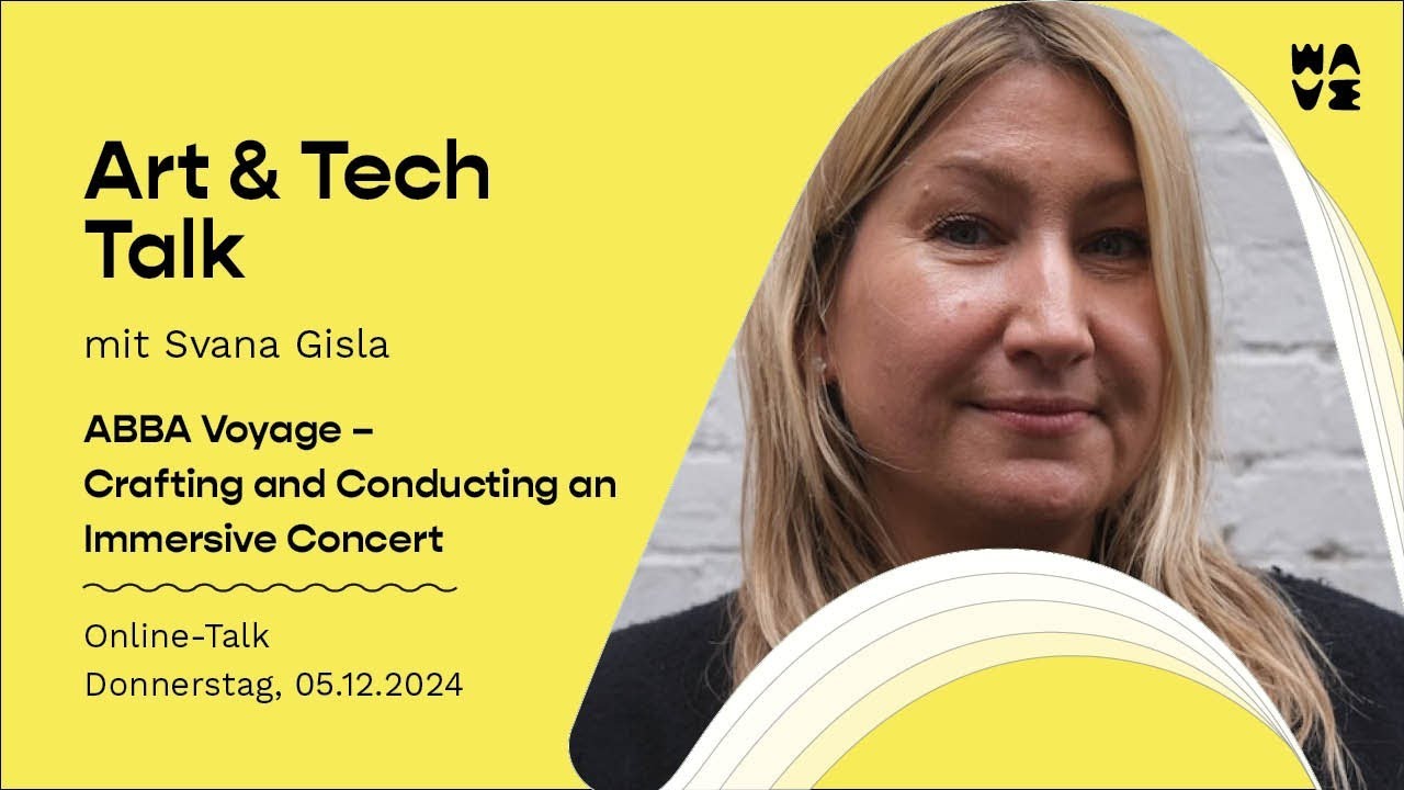 Art & Tech Talk: »ABBA Voyage – Crafting and Conducting an Immersive Concert« mit Svana Gisla
