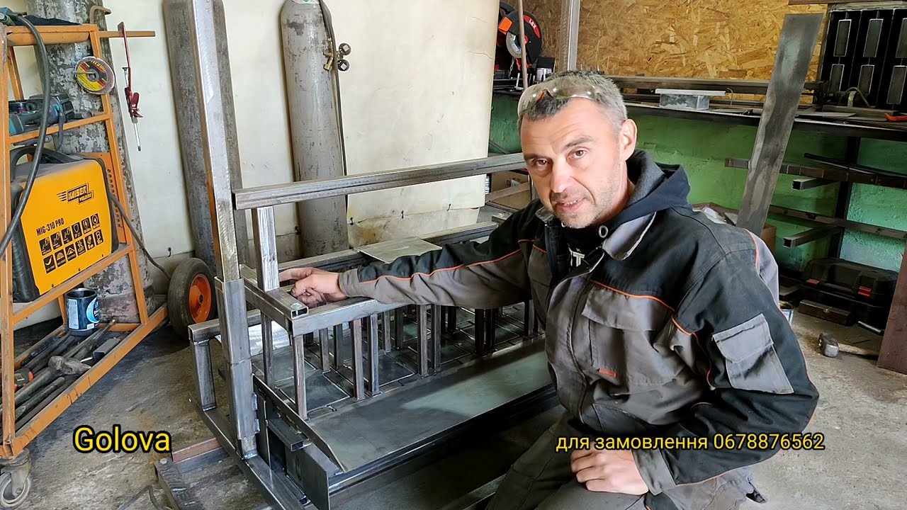 станок для шлакоблоків, (Київська обл) день 3, block machine, made in Ukraine. 0678876562