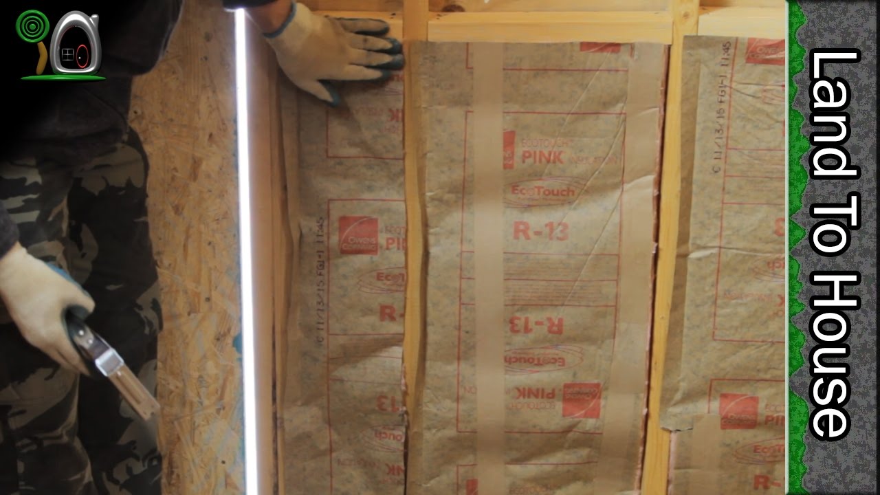 Insulation and Paneling - Build a Workshop #24