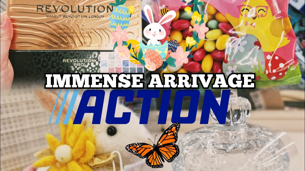 🛒IMMENSE ARRIVAGE ACTION 🦋 Pâques, déco & Makeup ✨️ sublimes palettes révolution 🛍