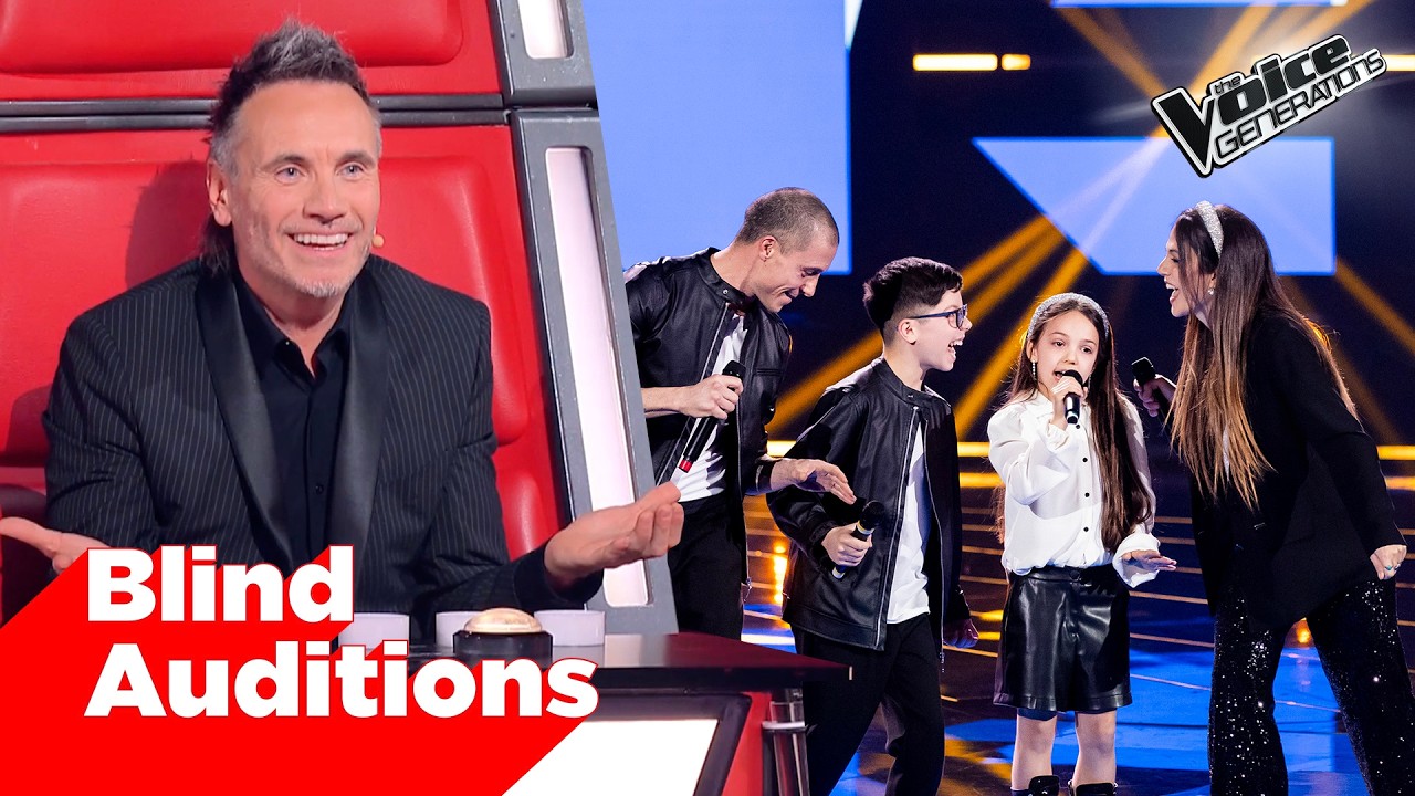 Mia, Maddalena, Manuel e Marco con “Mamma Maria” | The Voice Generations Blind Auditions