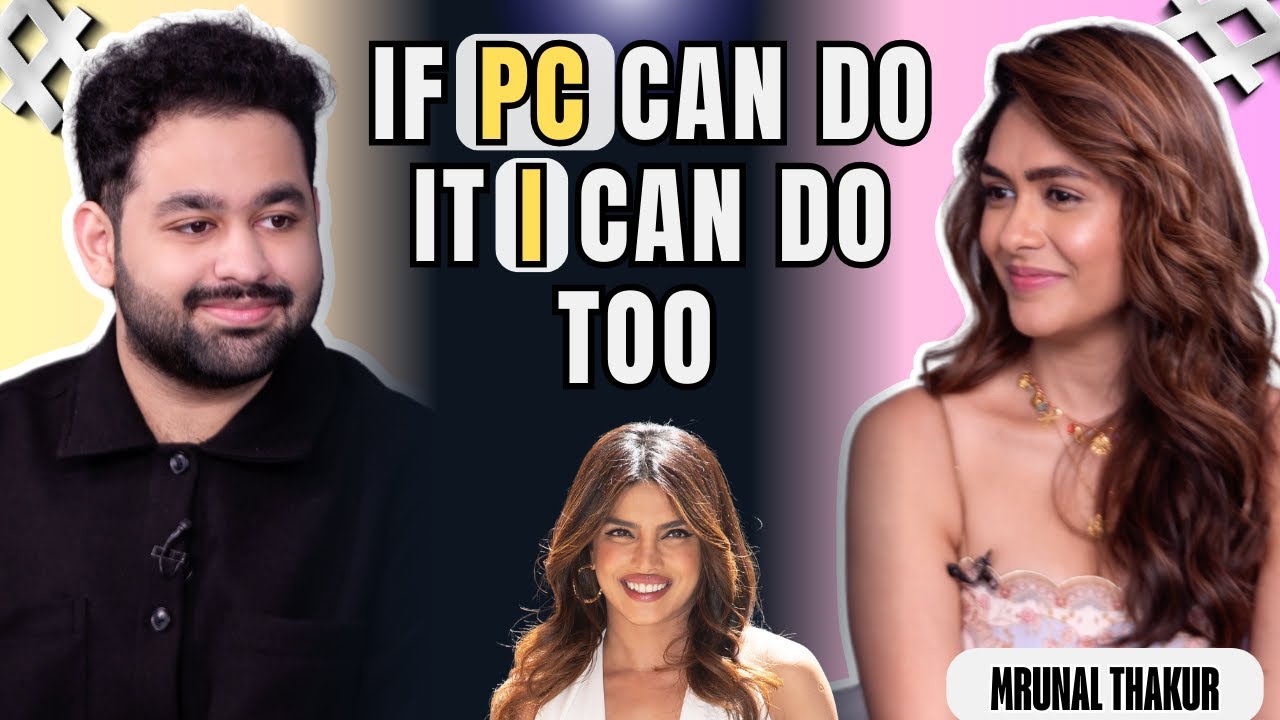 Mrunal Thakur & AR Ameen on Overthinking, AR Rahman, Bheegi Bheegi & Fun & More
