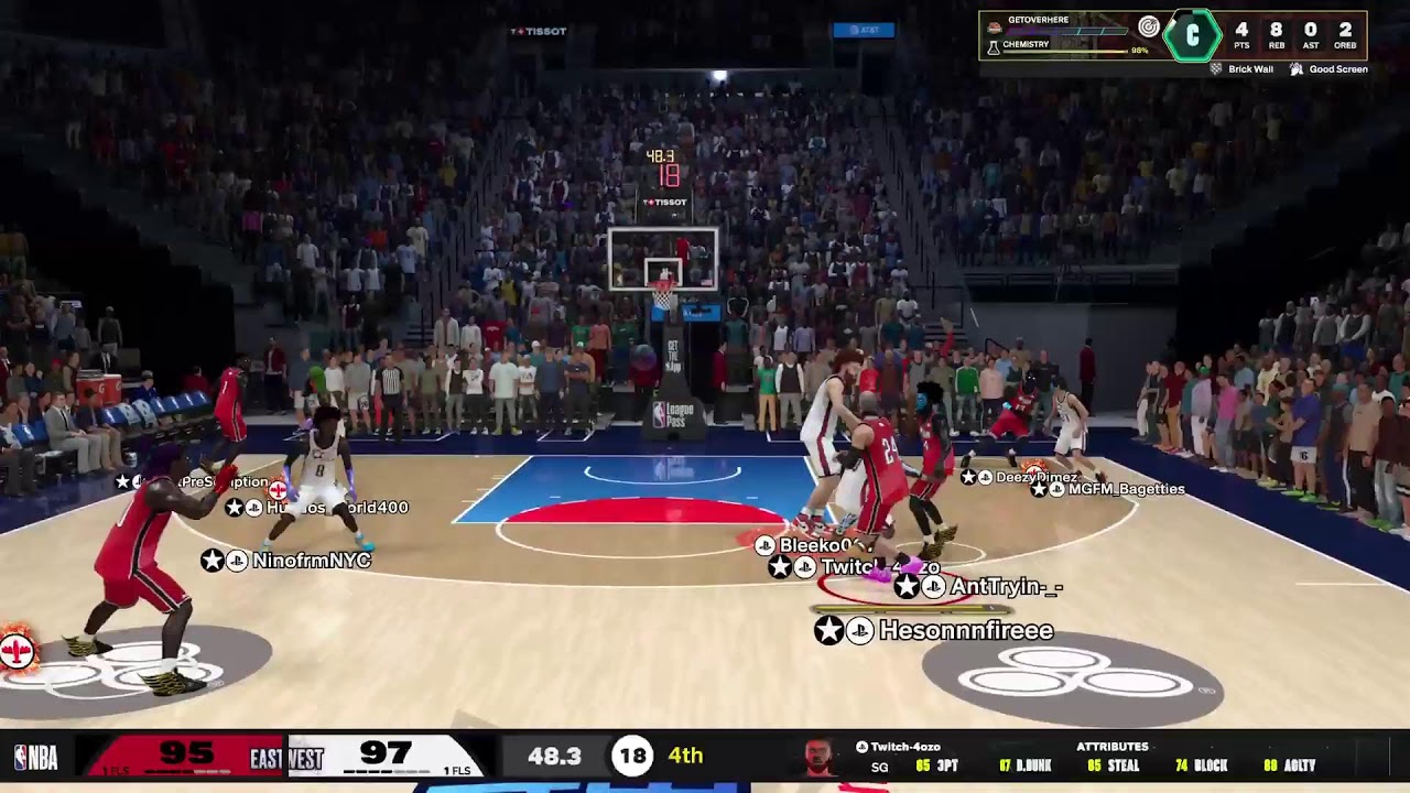 6'10 dribble gawd in allstar event!!!