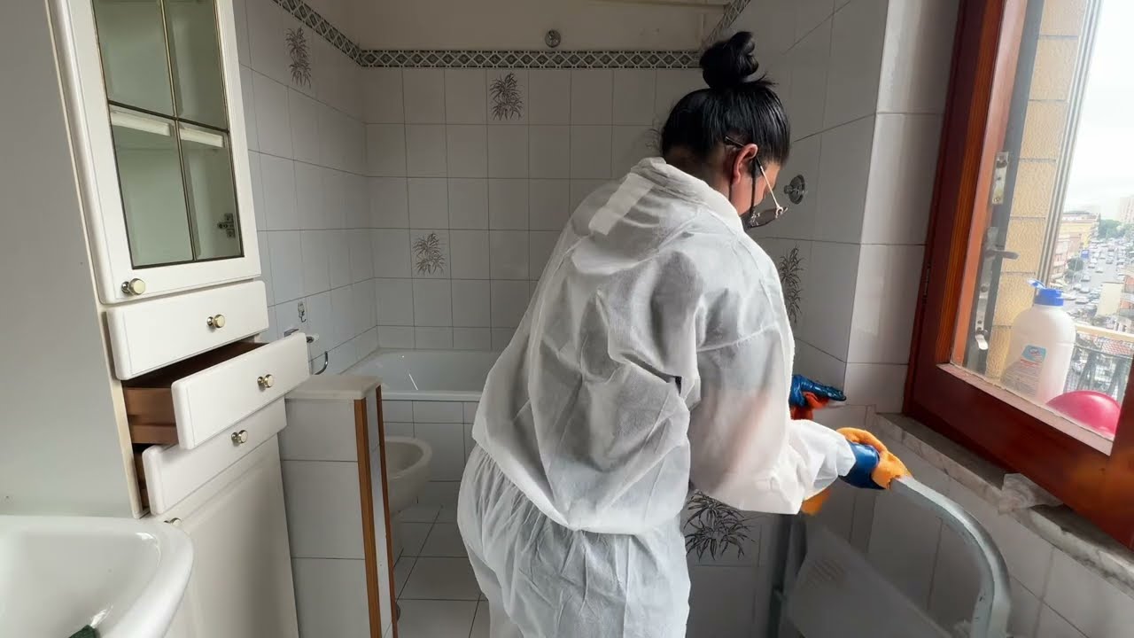 ‼️Pulizia BAGNO MOLTO SPORCO 😱
