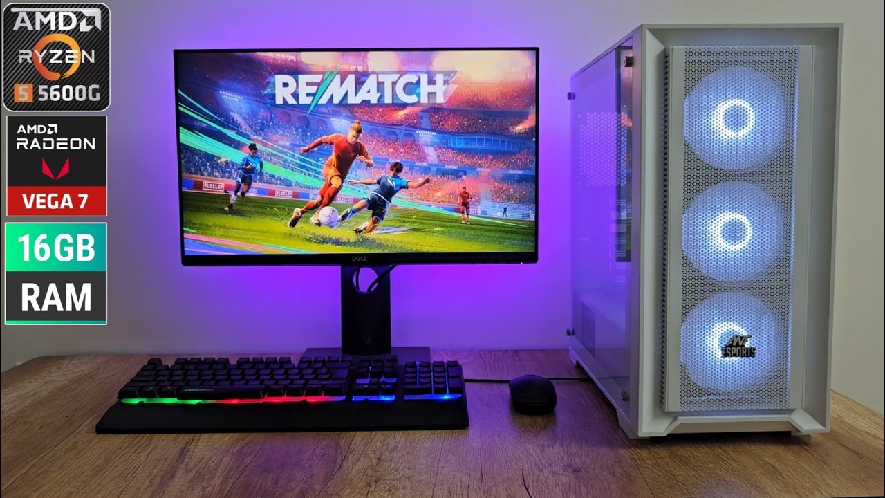 REMATCH PC Gameplay (Ryzen 5 5600G + iGPU)