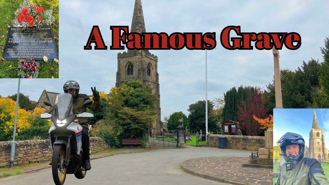 Ashbourne, Carsington, Matlock Bath and Brian Clough's Grave.. Honda Transalp 750 Rideout