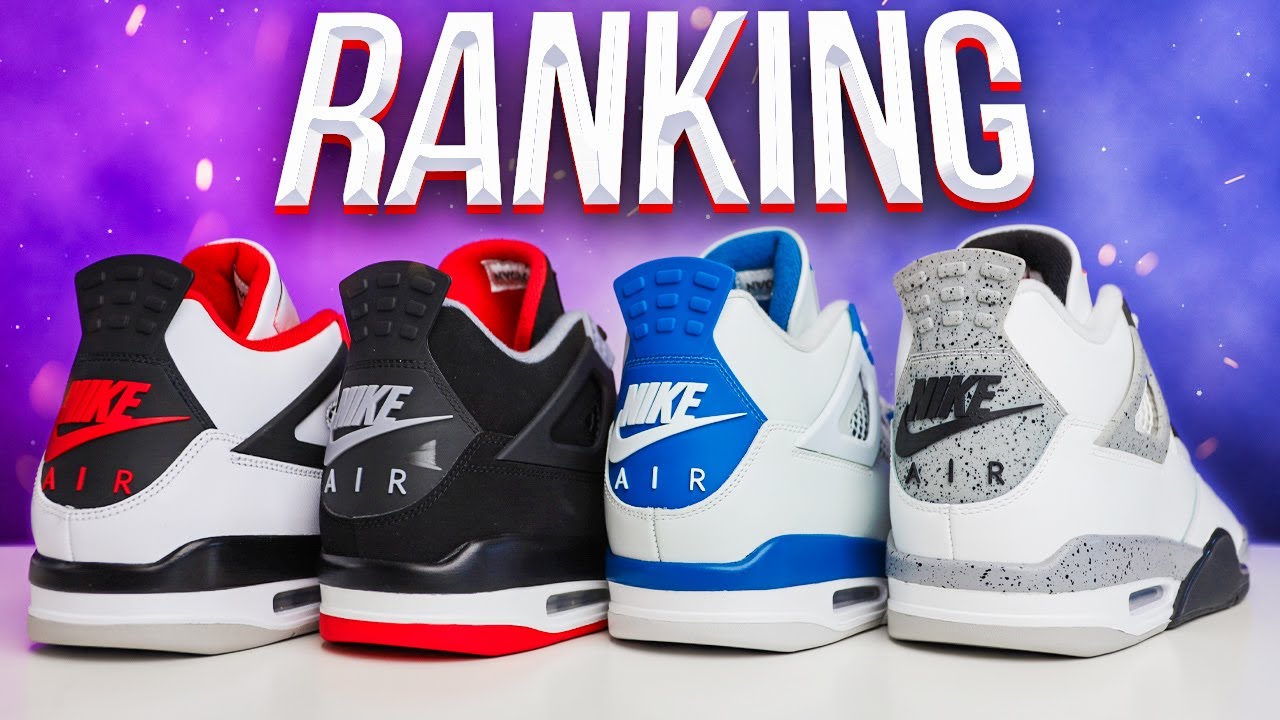 RANKING Air Jordan 4 ORIGINAL 1989 Sneaker Collection (2025 Update)