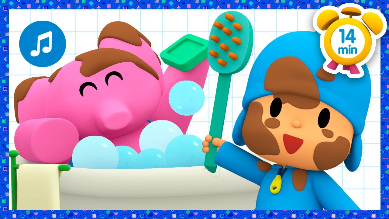 🚽 Ao Banheiro Sozinho + MÚSICA INFANTIL [ 14 minutos ]| Desenhos animados para Crianças - POCOYO
