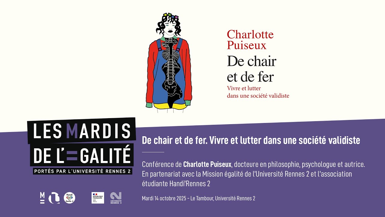 [ Mardi de l'égalité ] De chair et de fer, vivre et lutter dans une société validiste