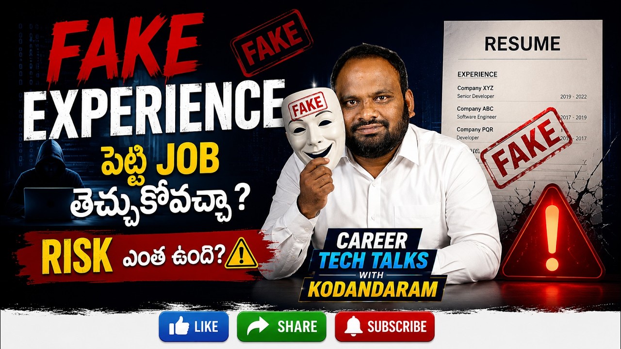 Fake Experience to Get IT Job? Risks You Must Know | Career Guidance