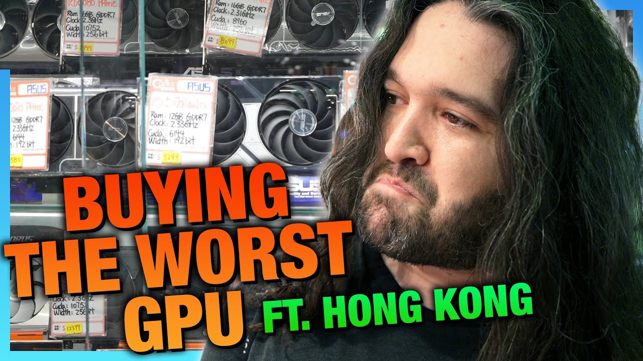 Willingly Buying the Worst Current GPU | RTX 5050 Hunting in HONG KONG