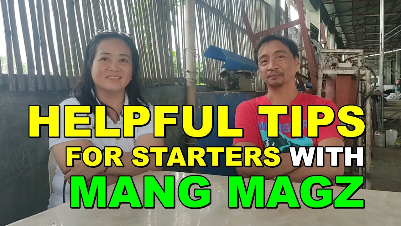 HELPFUL TIPS FOR STARTERS WITH MANG MAGZ