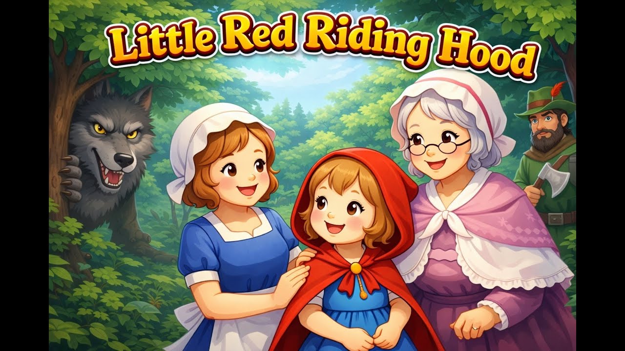 Little Red Riding Hood | Classic Fairy Tale for Kids | Bedtime Story