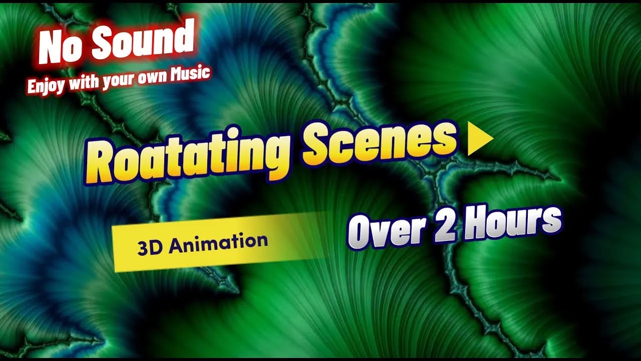 Over 2 Hours - Liquid Animation - Wave forms - Particles -  Backgrounds - Screensavers - No Sound