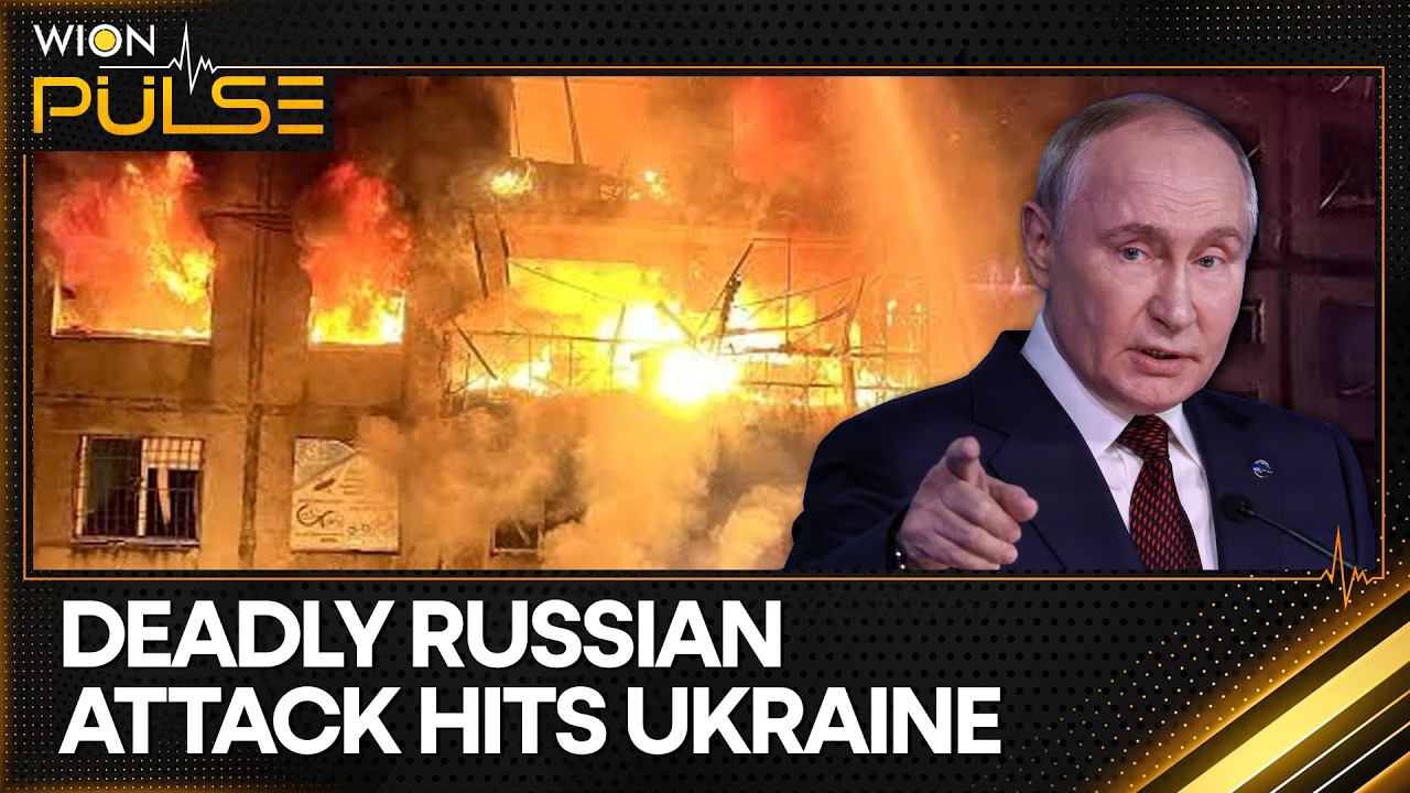 Russia-Ukraine War: Russian Attack Follows Massive Ukrainian Drone Barrage, 10 Killed | WION Pulse