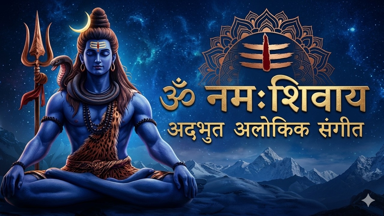ॐ नमः शिवाय धुन | Om Namah Shivaya ShivDhun | NonStop ShivDhun | Daily Mantra