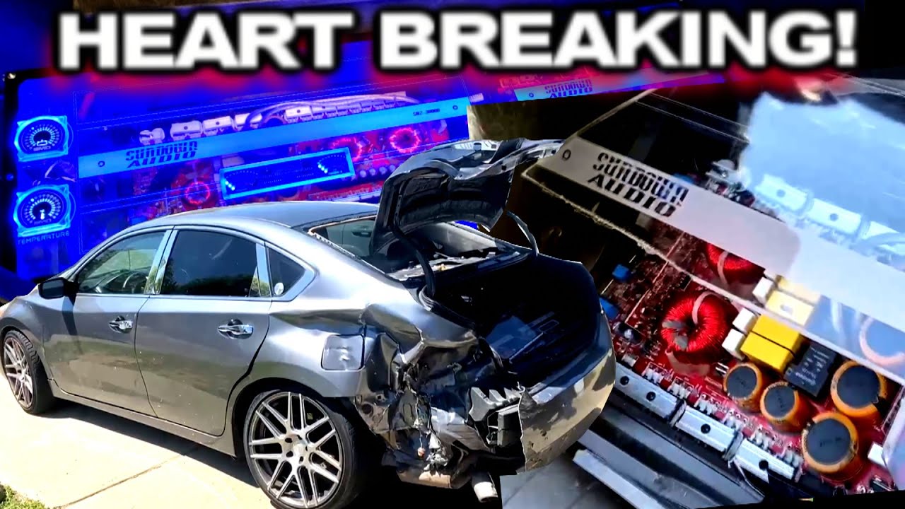 Rear Ended at 100mph & Destroyed His Sound System
