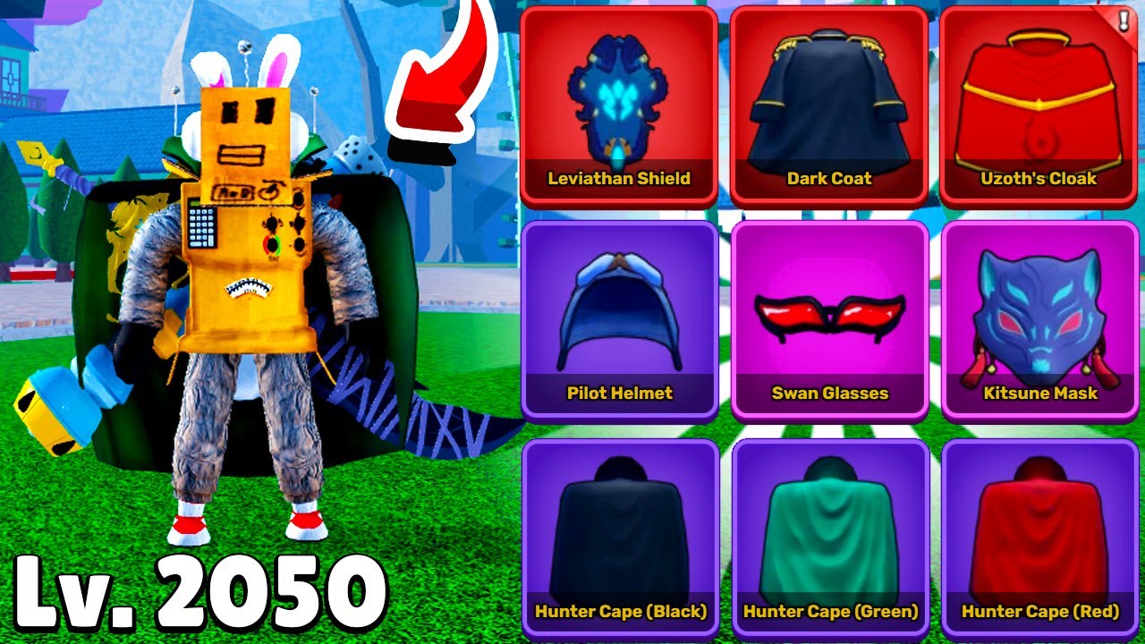 САМЫЕ ИМБОВЫЕ АКСЕССУАРЫ в BLOX FRUITS Roblox! КАК ПОЛУЧИТЬ?
