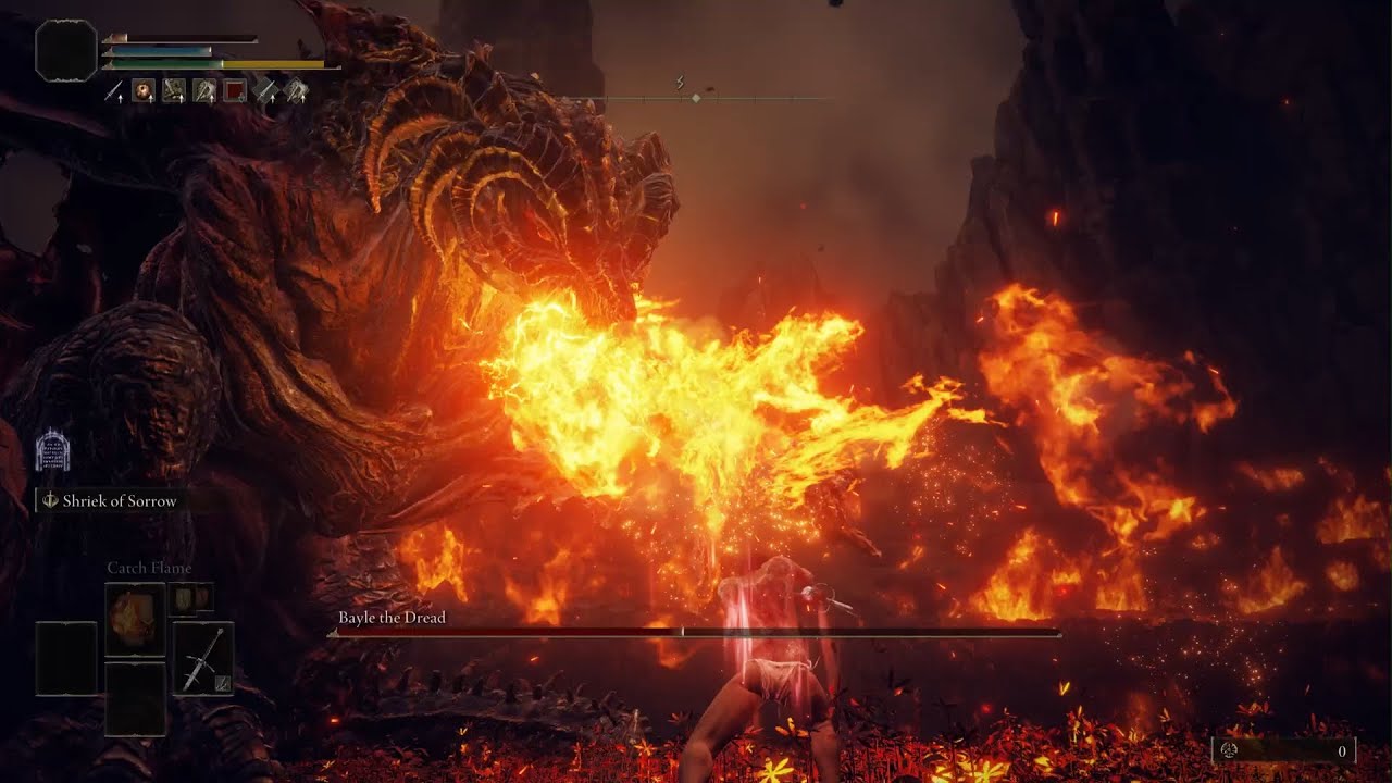 Elden Ring - Bayle the Dread [Level 1, Solo, No Hit]
