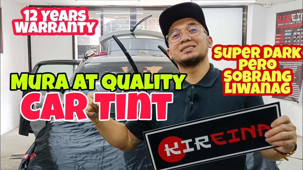 MURA AT QUALITY NA CAR TINT | Nano Ceramic Car Tint Made in Japan 🇯🇵 | with Day and Night View
