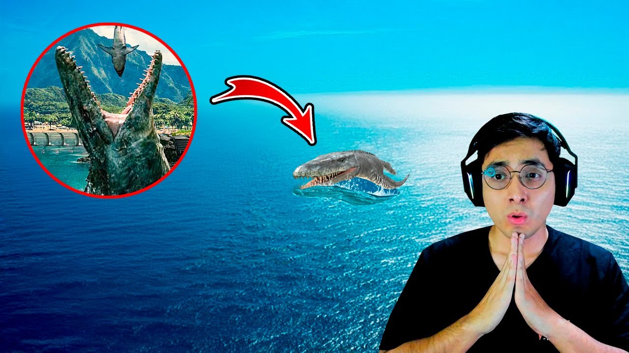 ENCUENTRO A LA LEYENDA DEL MOSASAURUS EN LA PROFUNDIDAD DEL OCEANO (Garry's Mod)