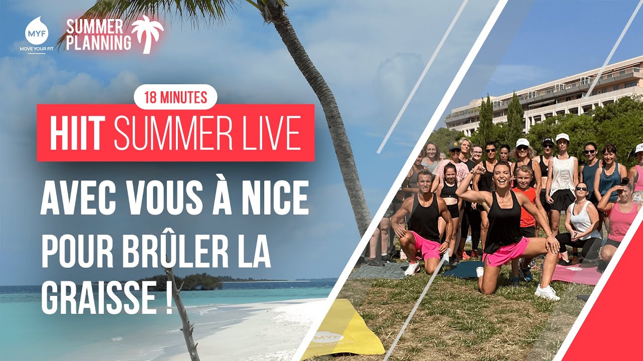 HIIT LIVE NICE - BRULE GRAISSES - Jessica Mellet - Move Your Fit