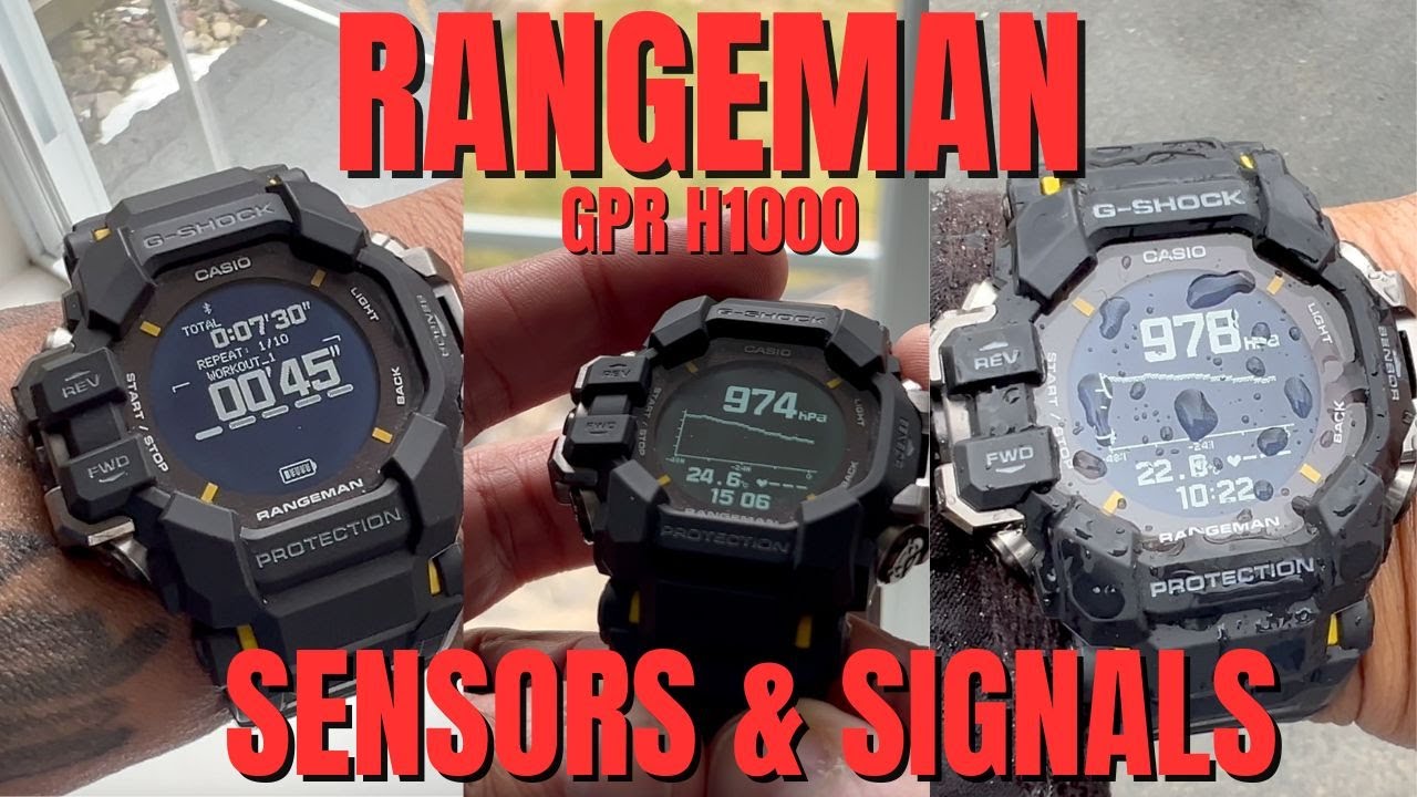 Casio G-SHOCK RANGEMAN GPR-H1000, Датчики и сигналы | Получение GPS-сигнала..ТОЧНО ЛИ ОНО??