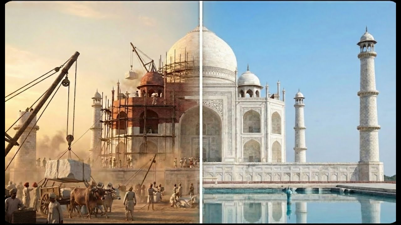 How 20,000 Workers Built the Taj Mahal | 20,000 मज़दूरों ने ताजमहल कैसे बनाया?