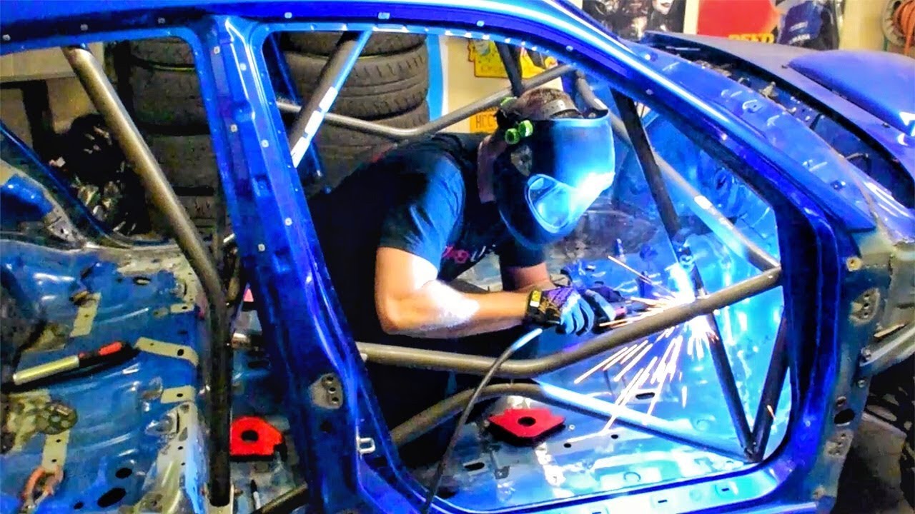 WRC Roll Cage Inception - Subaru Impreza STi WRC / Gymkhana Build Series