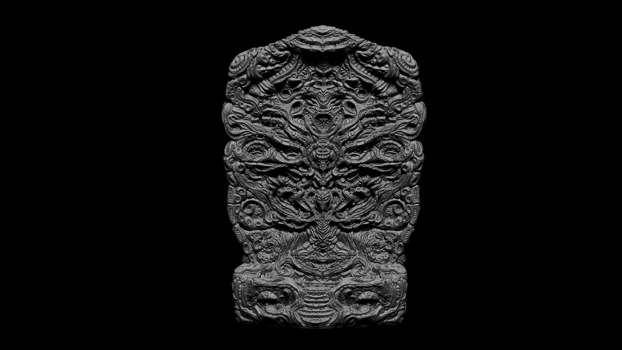 Creating a Stylized alien candlestick in ZBrush | Speed Sculpt