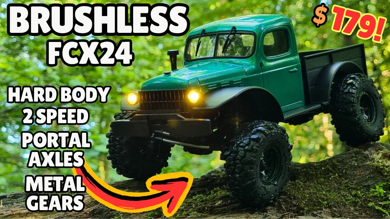 The BEST FCX24 Ever!! - NEW Brushless FCX24 Power Wagon Review