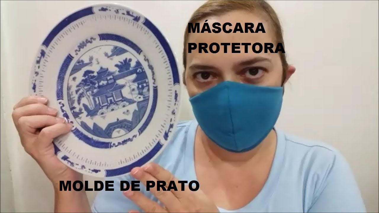 M&Aacute;SCARA PROTETORA MOLDE DE PRATO