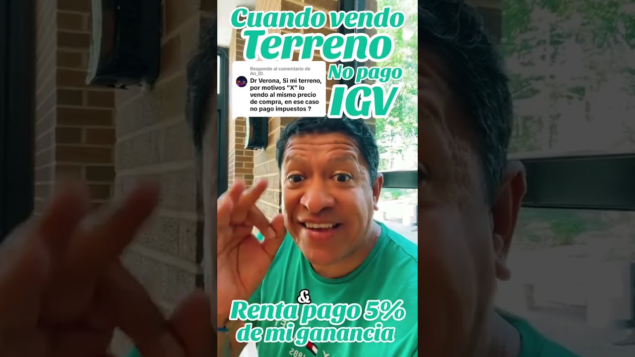 Venta de terrenos en Per&uacute;: &iquest;Qu&eacute; impuestos debo pagar? Desc&uacute;brelo aqu&iacute; 🏠💸