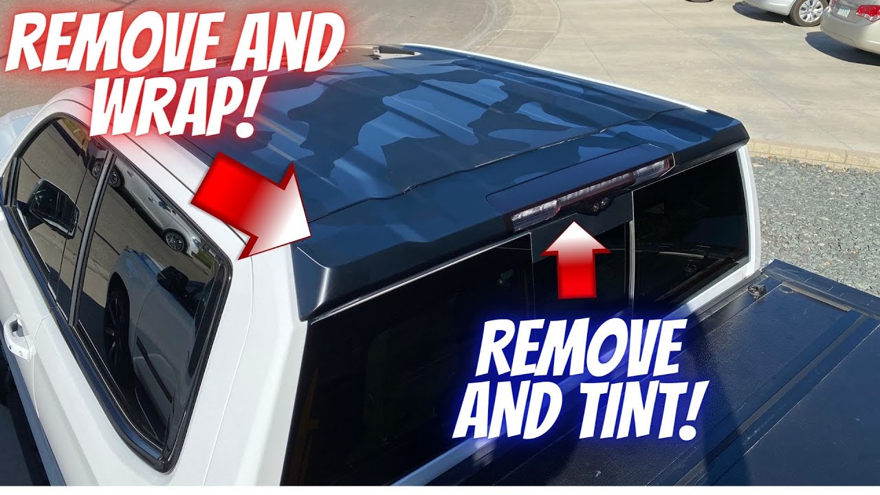 GMC Sierra / Chevy Silverado Valence Wrap & Third Brake Light Tint – Full DIY!