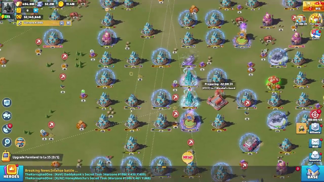 Last War - How to find high quality plunders on other servers