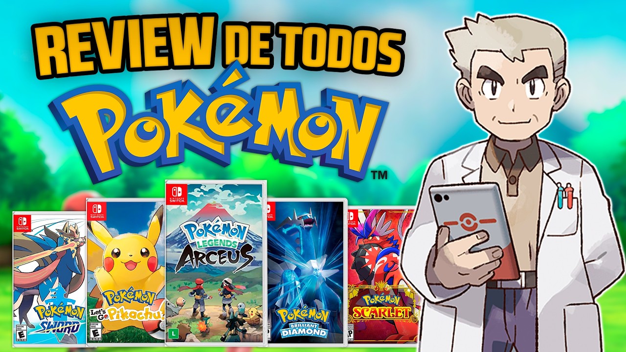 Analisei TODOS os POKÉMON atuais do Nintendo Switch