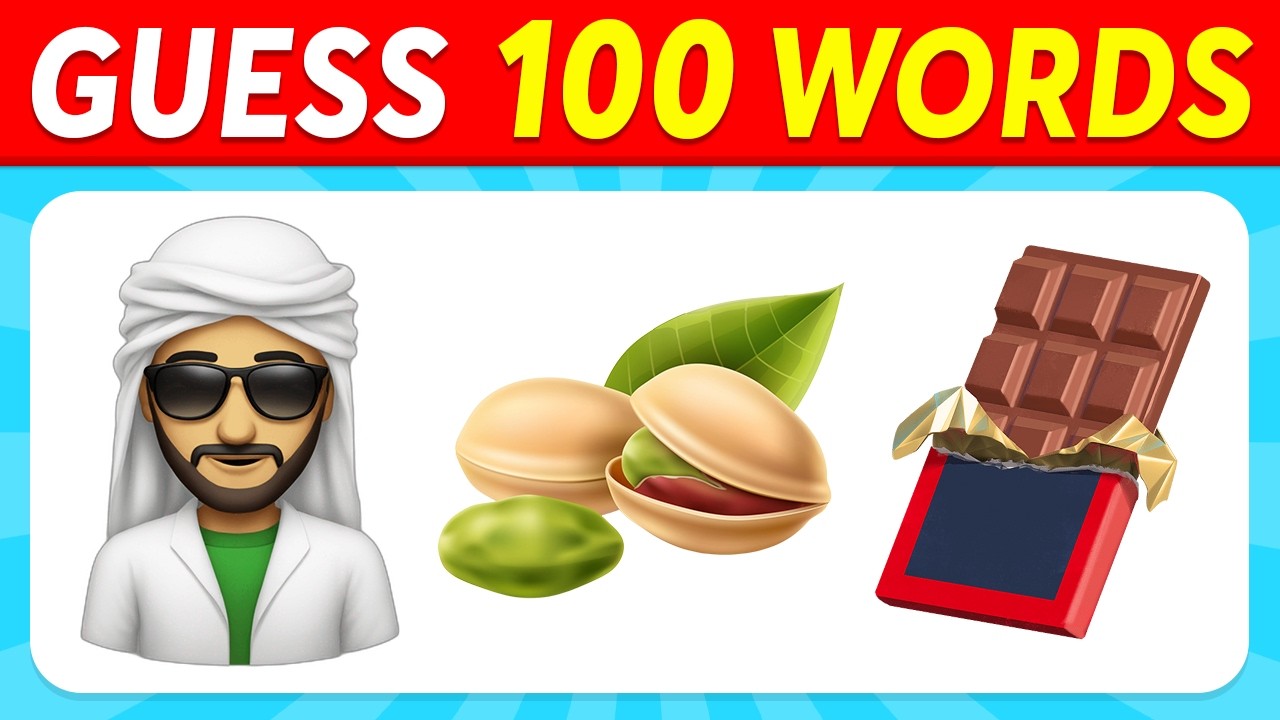 Guess the WORD by Emojis? 🤔🙄 Quiz Blitz