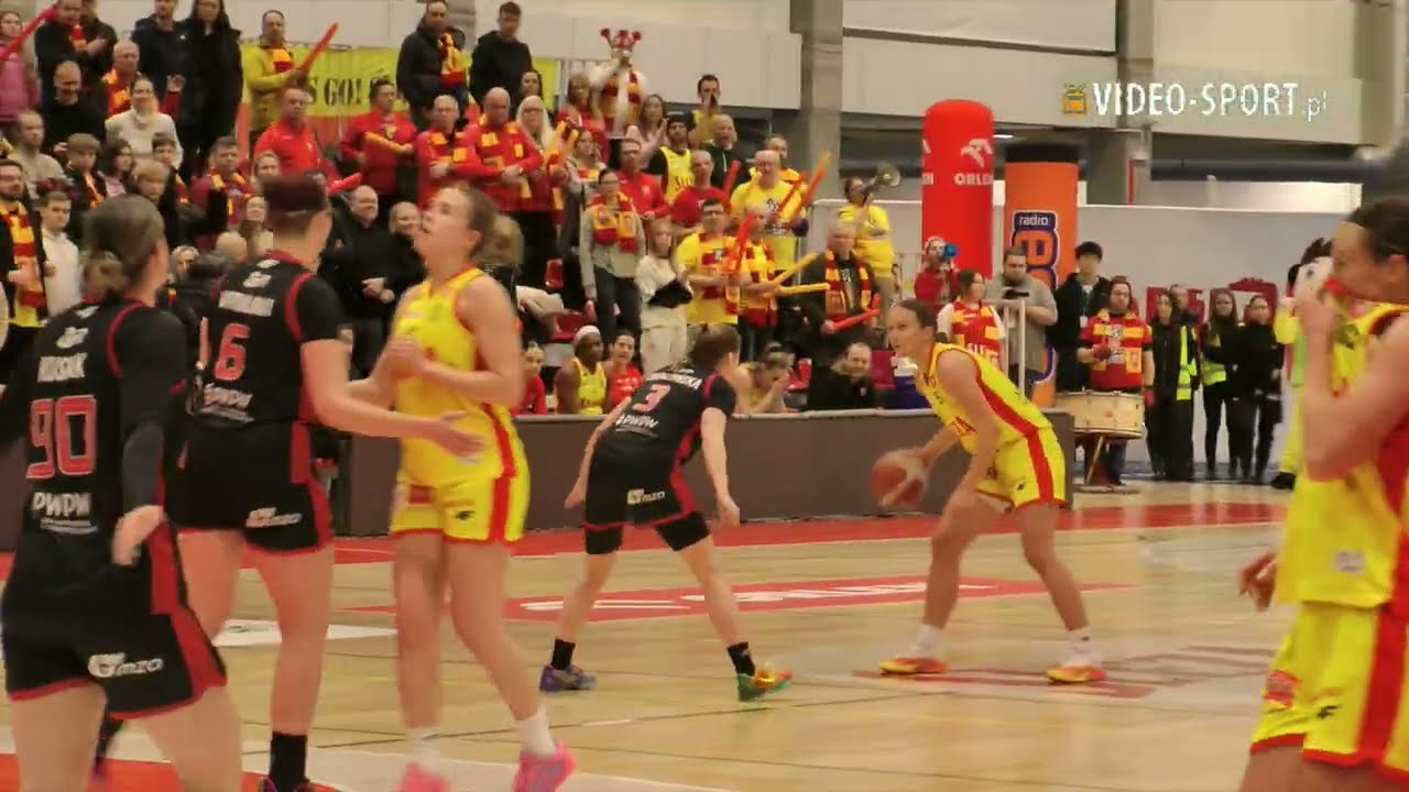 Orlen Basket Liga Kobiet: 1KS Ślęza Wrocław - SKK Polonia Warszawa 94:63 (15.02.26r.)