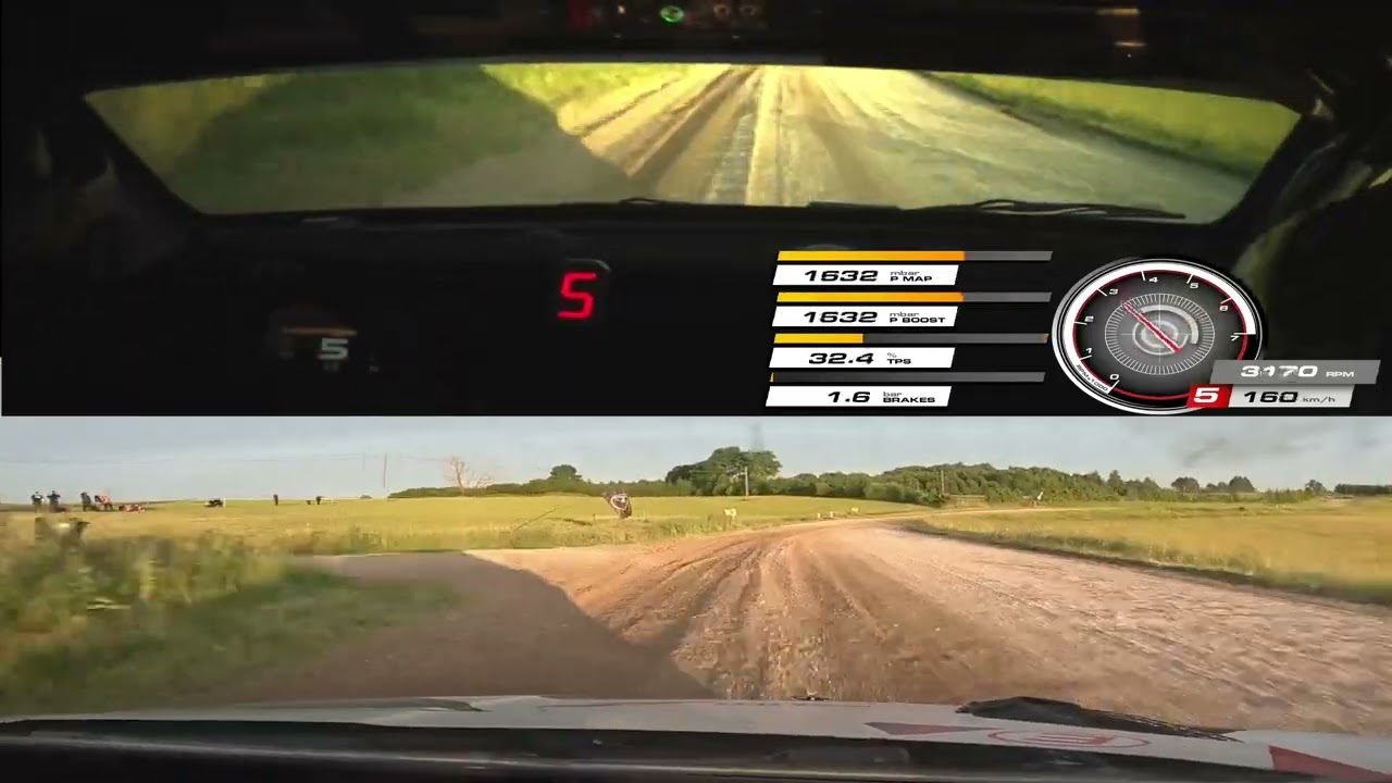 Samsonas vs Notkus onboard ss4 Žemaitija 2024